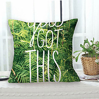 Double Side Cushion Cover 1PC Soft Decorative Square Throw Pillow Cover Cushion Case Pillowcase for Sofa Bedroom Superior Quality Machine Washable miniinthebox