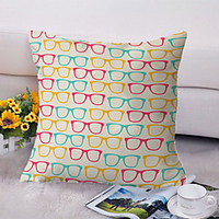 Double Side Cushion Cover 1PC Soft Decorative Square Throw Pillow Cover Cushion Case Pillowcase for Sofa Bedroom Superior Quality Machine Washable miniinthebox