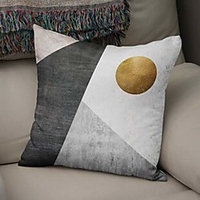 Double Side Cushion Cover 1PC Soft Decorative Square Throw Pillow Cover Cushion Case Pillowcase for Sofa Bedroom Superior Quality Machine Washable miniinthebox