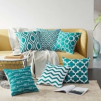 Double Side Cushion Cover 1PC Soft Decorative Square Throw Pillow Cover Cushion Case Pillowcase for Sofa Bedroom Superior Quality Machine Washable miniinthebox