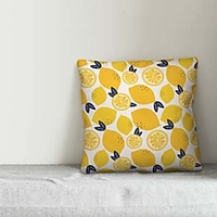 Double Side Cushion Cover 1PC Soft Decorative Square Throw Pillow Cover Cushion Case Pillowcase for Sofa Bedroom Superior Quality Machine Washable miniinthebox