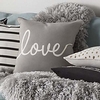Double Side Cushion Cover 1PC Soft Decorative Square Throw Pillow Cover Cushion Case Pillowcase for Sofa Bedroom Superior Quality Machine Washable miniinthebox
