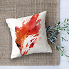 Double Side Cushion Cover 1PC Soft Decorative Square Throw Pillow Cover Cushion Case Pillowcase for Sofa Bedroom Superior Quality Machine Washable Red Background miniinthebox