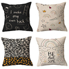 Double Side Cushion Cover 4PC Soft Decorative Square Throw Pillow Cover Cushion Case Pillowcase for Sofa Bedroom Livingroom Outdoor Superior Quality Machine Washable Outdoor Cushion for Sofa Couch Bed Chair miniinthebox