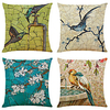 Double Side Cushion Cover 4PC Soft Decorative Square Throw Pillow Cover Cushion Case Pillowcase for Sofa Bedroom Superior Quality Machine Washable miniinthebox