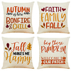 Double Side Cushion Cover 4PC Soft Decorative Square Throw Pillow Cover Cushion Case Pillowcase for Sofa Bedroom Superior Quality Machine Washable miniinthebox