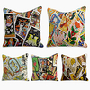 Double Side Cushion Cover 5PC Linen Soft Decorative Square Throw Pillow Cover Cushion Case Pillowcase for Sofa Bedroom Superior Quality Machine Washable miniinthebox