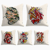 Double Side Cushion Cover 5PC Linen Soft Decorative Square Throw Pillow Cover Cushion Case Pillowcase for Sofa Bedroom Superior Quality Machine Washable miniinthebox