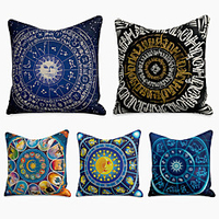 Double Side Cushion Cover 5PC Soft Decorative Square Throw Pillow Cover Cushion Case Pillowcase for Sofa Bedroom Superior Quality Machine Washable miniinthebox