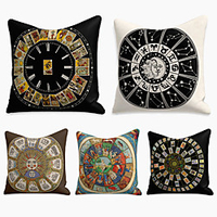 Double Side Cushion Cover 5PC Soft Decorative Square Throw Pillow Cover Cushion Case Pillowcase for Sofa Bedroom Superior Quality Machine Washable miniinthebox