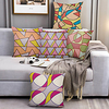 Double Side Cushion Cover 5PC Soft Decorative Square Throw Pillow Cover Cushion Case Pillowcase for Sofa Bedroom Superior Quality Machine Washable miniinthebox