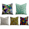 Double Side Cushion Cover 5PC Soft Decorative Square Throw Pillow Cover Cushion Case Pillowcase for Sofa Bedroom Superior Quality Machine Washable miniinthebox