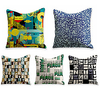 Double Side Cushion Cover 5PC Soft Decorative Square Throw Pillow Cover Cushion Case Pillowcase for Sofa Bedroom Superior Quality Machine Washable miniinthebox