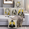 Double Side Cushion Cover 5PC Soft Decorative Square Throw Pillow Cover Cushion Case Pillowcase for Sofa Bedroom Superior Quality Machine Washable miniinthebox