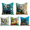 Double Side Cushion Cover 5PC Soft Decorative Square Throw Pillow Cover Cushion Case Pillowcase for Sofa Bedroom Superior Quality Machine Washable miniinthebox