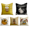 Double Side Cushion Cover 5PC Soft Decorative Square Throw Pillow Cover Cushion Case Pillowcase for Sofa Bedroom Superior Quality Machine Washable miniinthebox