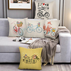 Double Side Cushion Cover 5PC Soft Decorative Square Throw Pillow Cover Cushion Case Pillowcase for Sofa Bedroom Superior Quality Machine Washable miniinthebox