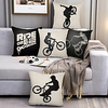Double Side Cushion Cover 5PC Soft Decorative Square Throw Pillow Cover Cushion Case Pillowcase for Sofa Bedroom Superior Quality Machine Washable miniinthebox