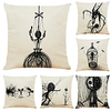 Double Side Cushion Cover 6PC Soft Decorative Square Throw Pillow Cover Cushion Case Pillowcase for Sofa Bedroom Superior Quality Machine Washable miniinthebox