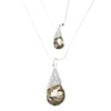 Double Water-drop Shape Necklace
