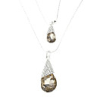 Double Water-drop Shape Necklace