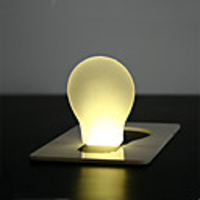 Doulex Led Pocket Card Light Super Light ABS Ultra-thin (CEG055)