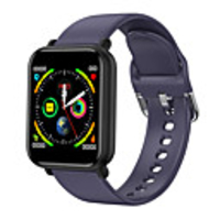 DR16 Long Battery-life Smartwatch for Apple/Android/Samsung Phones,  Water-resistant Sports Tracker Support Heart Rate/Blood Pressure/Blood Oxygen Measure