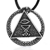 dragon necklace norse viking snake ouroboros talisman pagan wicca spiritual jewelry (f4010)