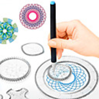 Drawing Toy Drawing Tablet Spirograph Design Set PPABS ABSPC Painting Hand-made Kid