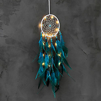 Dream Catcher Handmade Feather Bead Party Festival Hanging Decoration Ornament Gift Home Room Girl DIY Crafts Accessories