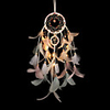 Dreamcatcher Feather Wind Chimes with LED Night Light Bedroom Décor Ornaments Dream Catcher Romantic Decorating Lights for Living Room Bedroom Christmas New Year Decoration