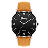Dress Watch Quartz Stylish Casual Casual Watch Analog Golden / Brown BlackGloden Black / Orange / One Year / Leather