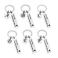 drive safe keychain gift for driver 26 letter i need you here with me appreciatione preesent miniinthebox