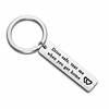 driver keychain drive safe text me when you get home sweet 16 gift trucker husband boyfriend gift new driver gift (drive safe text me)