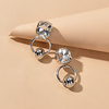 Drop Earrings Geometrical Fashion Fashion Earrings Jewelry Silver For Date Festival