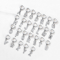 Drop Earrings Hoop Earrings Huggie Earrings Alphabet Shape Simple Fashion Trendy Stainless Steel Earrings Jewelry Black / Gold / Silver For Birthday Party Evening Street Gift 1 Pair miniinthebox