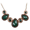 Drop Shaped Acrylic Alloy Necklace