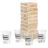Drunken Tower Game Set with Four Cups