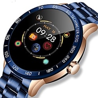 DT18 Unisex Smartwatch Bluetooth Waterproof Heart Rate Monitor Exercise Record Health Care Information ECGPPG Pedometer Call Reminder Activity Tracker Sleep Tracker