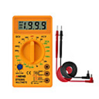 DT830G Digital Multimeter Voltmeter Ammeter Ohmmeter DC10V1000V 10A AC 750V Current Tester Test LCD Display DT830B