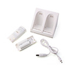 Dual Charging Station Batteries for Wii (White)