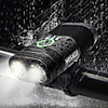 Dual LED Bike Light Front Bike Light Headlight Flashlight Bicycle Cycling Waterproof Rechargeable Multiple Modes Super Bright USB 2400 lm Rechargeable USB White Cycling / Bike - WOSAWE / IP67