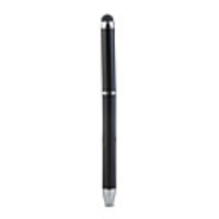 Dual Touch Tip Touch Screen Stylus for iPad 1st 2nd Gen/iPhone/iTouch Black
