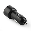 Dual USB Car Charging Adapter for iPad/iPhone 4/3G/3GS White (5V-2A)