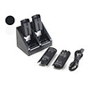 Dual USB Charging Station with 2 Rechargeable Batteries for Wii (2800mAh,  Assorted Colors)