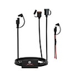 Dual USB Motorbike Motorcycle Handlebar Charger Adapter Waterproof Power Supply Socket 12V-24V