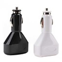 Dual USB Port Car Charger for iPhone,  iPad,  iPod and Other Cell Phones (2A Output)