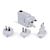 Dual USB Universal Travel Charger with iPhone 4 Cable 1.2 m for iPhone,  iPad and More (MFi License)