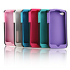 Dull Polished Silicon Case for iPhone 4 (5 Pack, Random Colors)