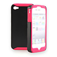 Dull Polished Silicon Case for iPhone 4 (Random Color)